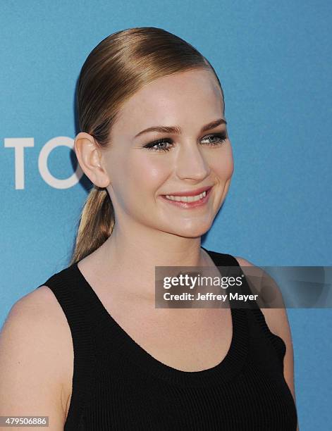 Actress Britt Robertson arrives at the 2015 MOCA Gala presented by Louis Vuitton at The Geffen Contemporary at MOCA on May 30, 2015 in Los Angeles,...