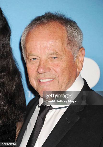 Chef Wolfgang Puck arrives at the 2015 MOCA Gala presented by Louis Vuitton at The Geffen Contemporary at MOCA on May 30, 2015 in Los Angeles,...