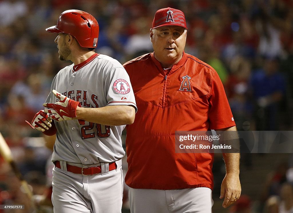 Los Angeles Angels of Anaheim v Texas Rangers