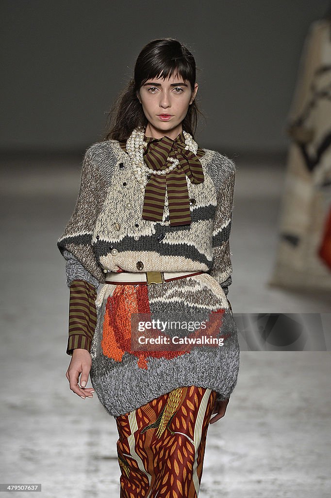 Stella Jean - Runway RTW - Fall 2014 - Milan Fashion Week