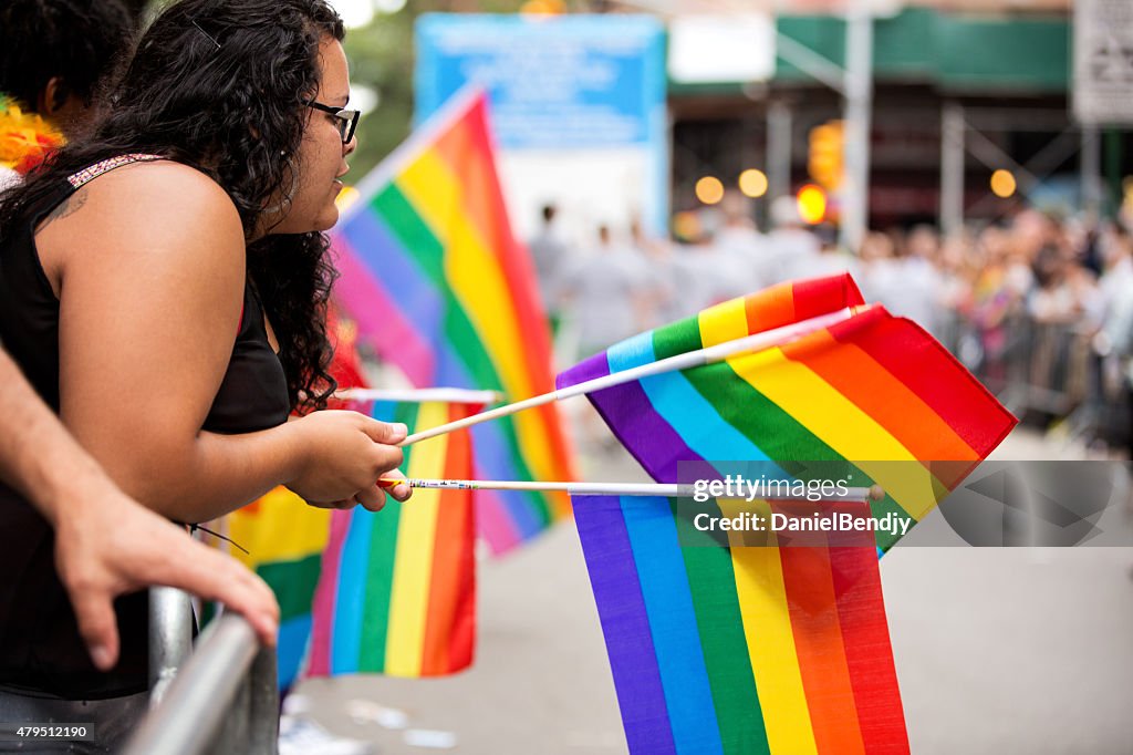 La ciudad de Nueva York de 2015 desfile del orgullo Gay