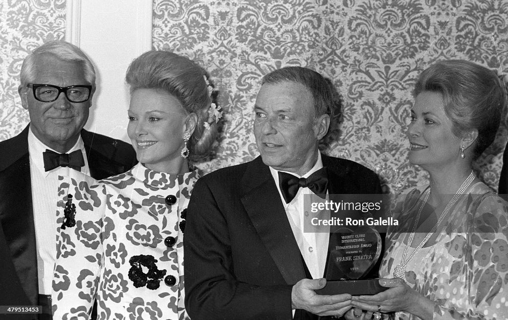53rd Annual Variety Clubs International Convention Closing Night - Variety Clubs International's Humanitarian Award Salute to Frank Sinatra