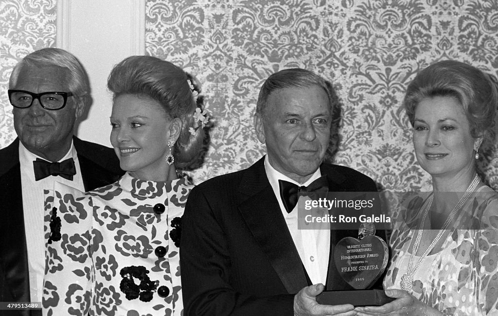 53rd Annual Variety Clubs International Convention Closing Night - Variety Clubs International's Humanitarian Award Salute to Frank Sinatra