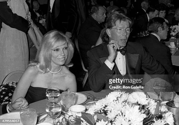 Nancy Sinatra and husband Hugh Lambert attend the 53rd Annual Variety Clubs International Convention Closing Night - Variety Clubs International's...