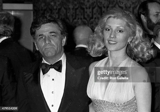 Actor Peter Falk and wife Shera attend the 53rd Annual Variety Clubs International Convention Closing Night - Variety Clubs International's...