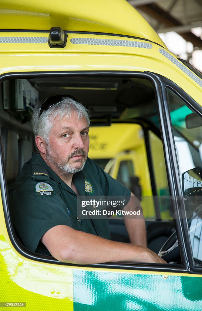 Portraits Of Emergency Services First Responders To The 7/7 London Bombings