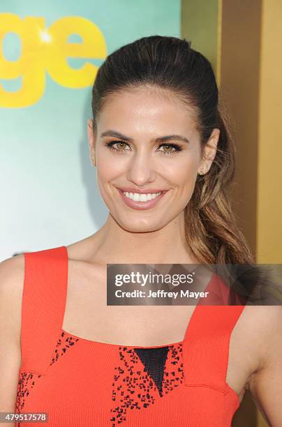 Actress Breanne Racano arrives at the 'Entourage' Los Angeles premiere at Regency Village Theatre on June 1, 2015 in Westwood, California.