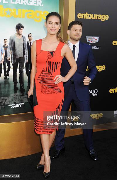 Actress Breanne Racano arrives at the 'Entourage' Los Angeles premiere at Regency Village Theatre on June 1, 2015 in Westwood, California.