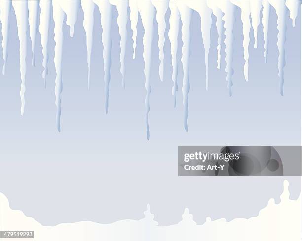 icicles - time blocking stock illustrations