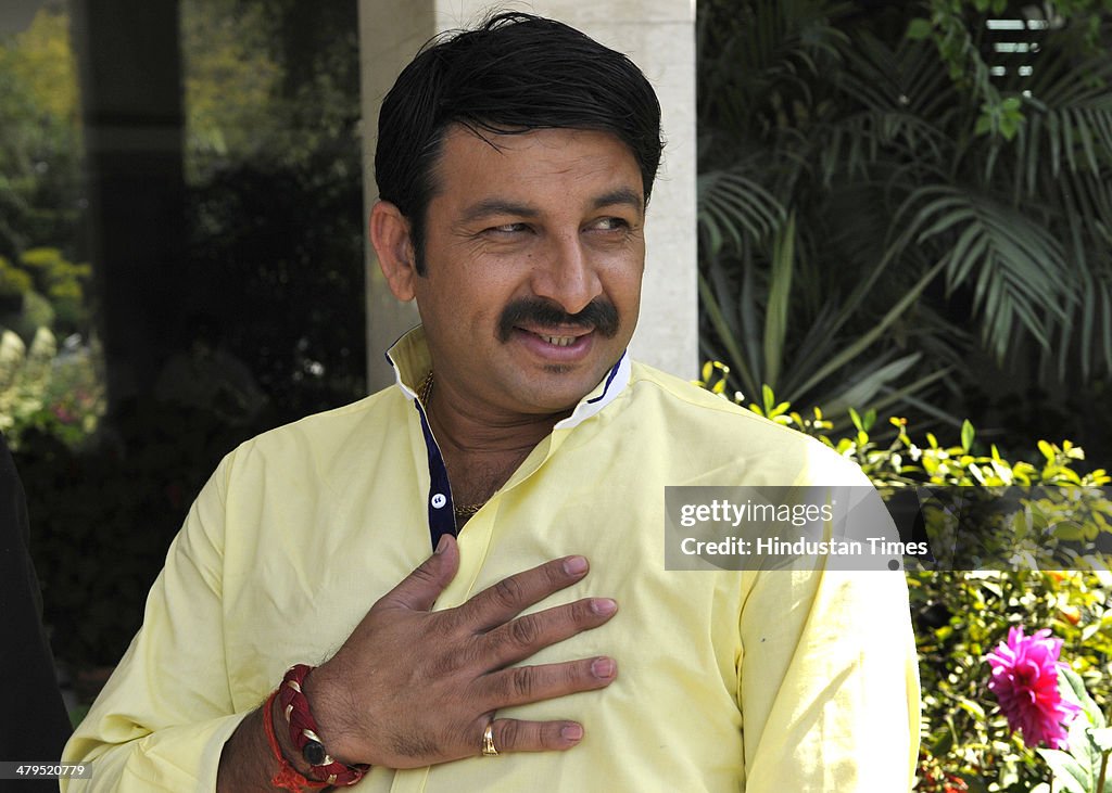 Manoj Tiwari Profile Shoot