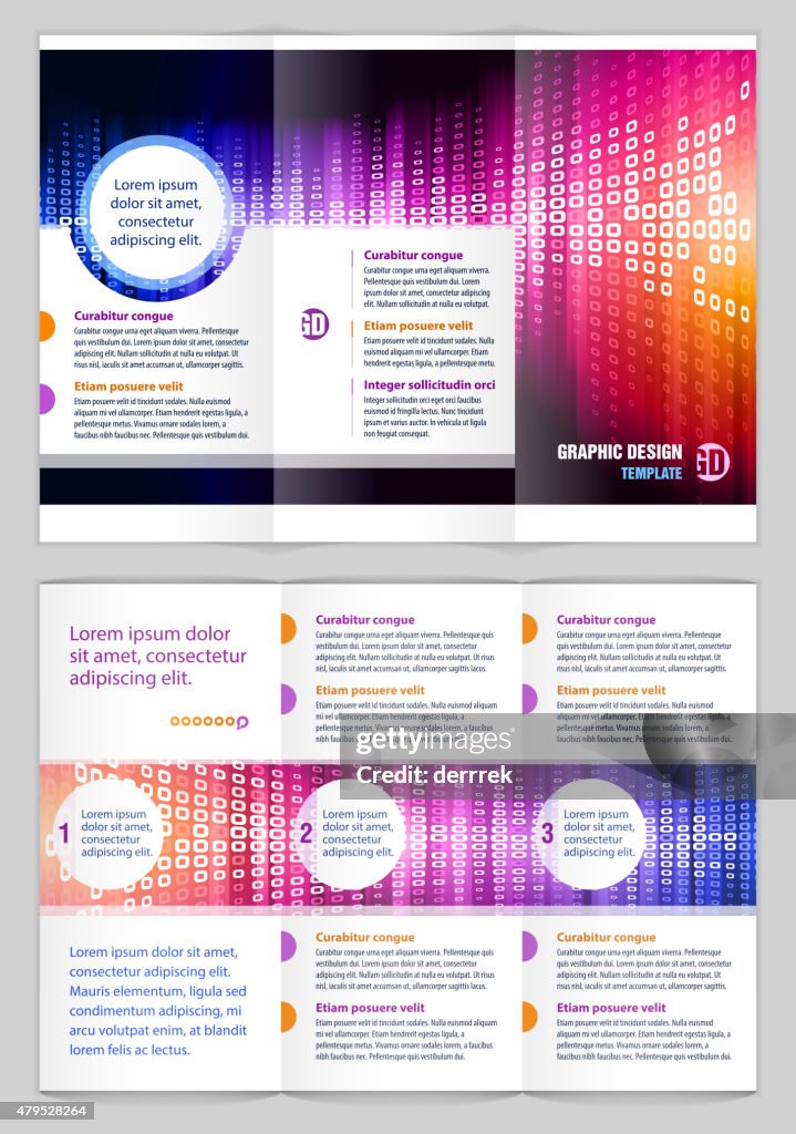 Graphisc Design Template Graphic Design Template High-Res Vector Graphic - Getty Images