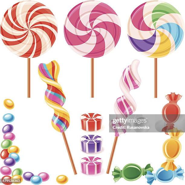 candy - süßigkeiten stock-grafiken, -clipart, -cartoons und -symbole