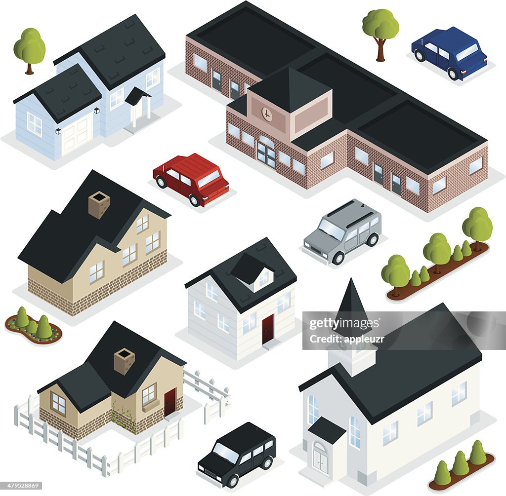 Building Community Vector Community Buildings High-Res Vector Graphic - Getty Images