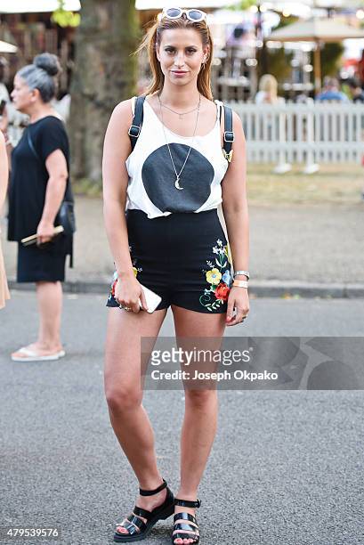 Ferne McCann attends Day 2 of the New Look Wireless Festival at Finsbury Park on July 3, 2015 in London, England.