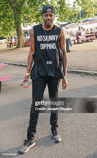 Vas J Morgan Day 2 of the New Look Wireless Festival at Finsbury Park on July 3, 2015 in London, England.