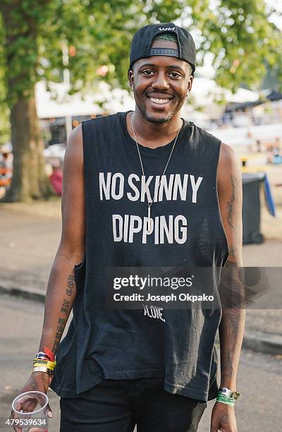 Vas J Morgan Day 2 of the New Look Wireless Festival at Finsbury Park on July 3, 2015 in London, England.