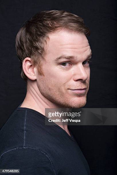 Actor Michael C. Hall is photographed at the Sundance Film Festival 2014 for Self Assignment on January 25, 2014 in Park City, Utah.