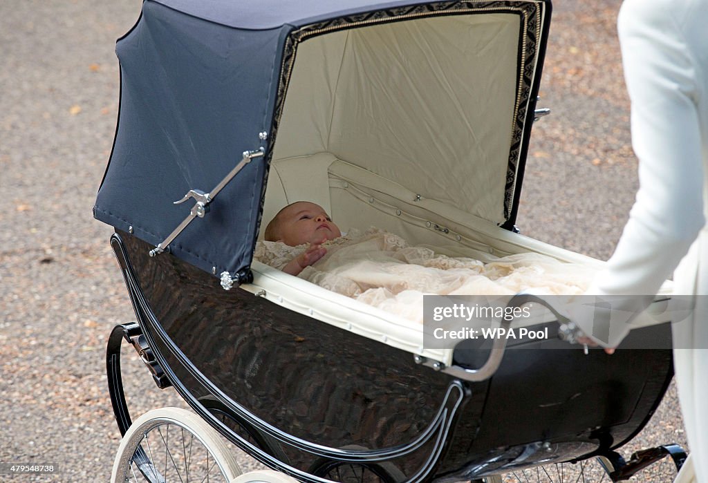 The Christening Of Princess Charlotte Of Cambridge