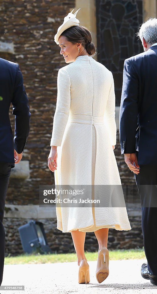 The Christening Of Princess Charlotte Of Cambridge