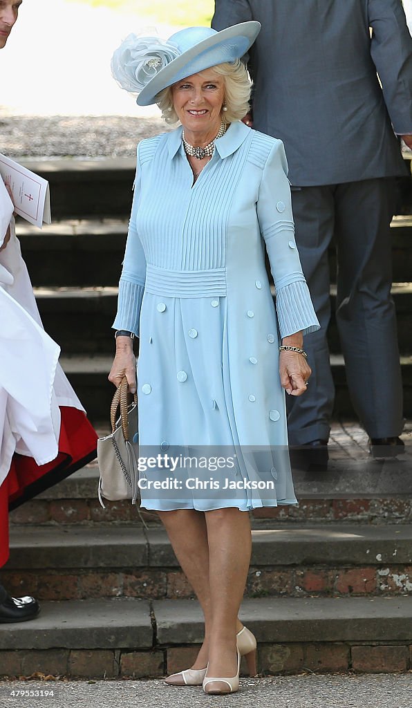 The Christening Of Princess Charlotte Of Cambridge