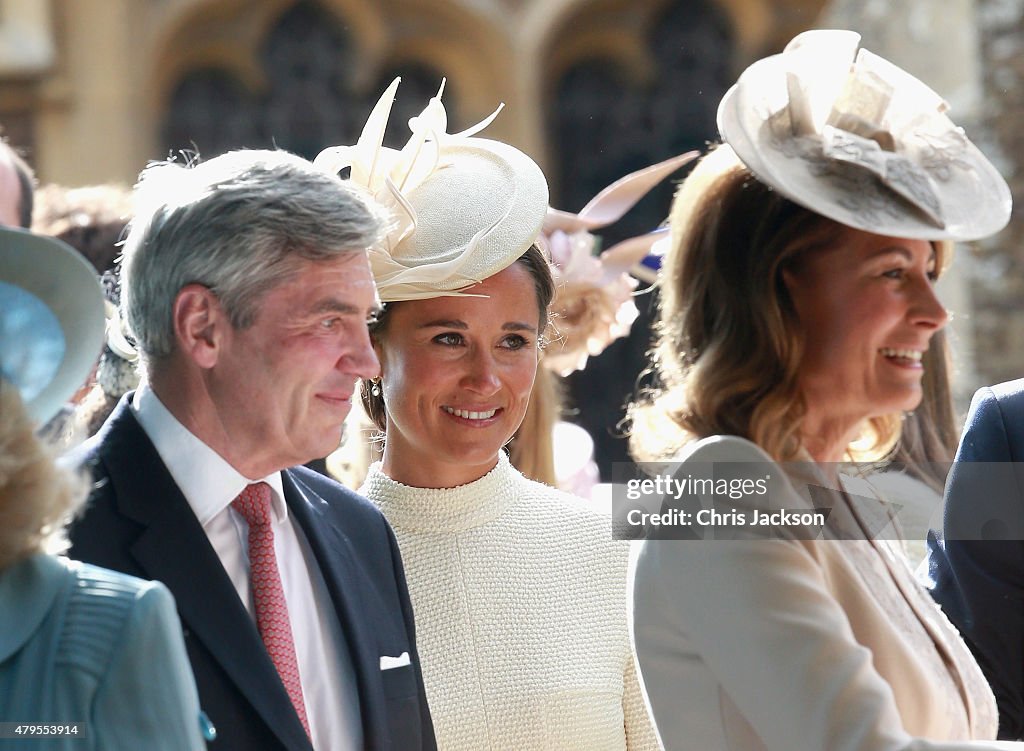 The Christening Of Princess Charlotte Of Cambridge