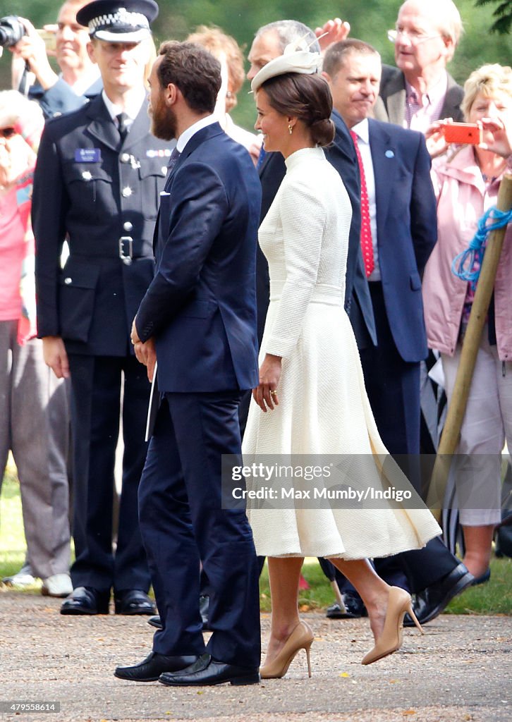 The Christening Of Princess Charlotte Of Cambridge