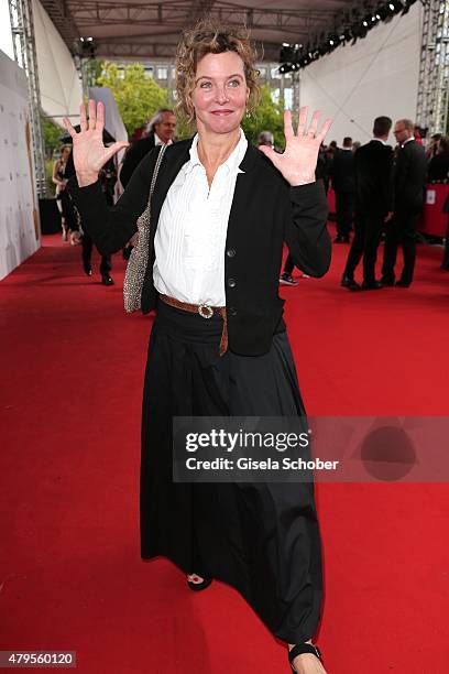 Actress Margarita Broich attends the German Film Award 2015 Lola at Messe Berlin on June 19, 2015 in Berlin, Germany.