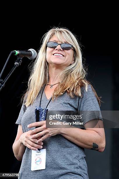 Paula Nelson performs in concert during Willie Nelson's 42nd Annual 4th of July Picnic at Austin360 Amphitheater on July 4, 2015 in Austin, Texas.