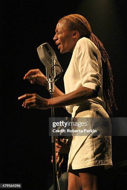 Ala.ni performs during the 2015 Festival International de Jazz de Montreal on July 4, 2015 in Montreal, Canada.