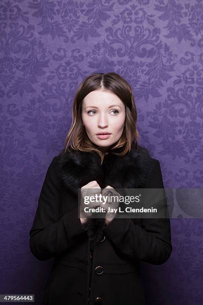 Actress Emily Browning is photographed for Los Angeles Times on January 18, 2014 in Park City, Utah. PUBLISHED IMAGE. CREDIT MUST READ: Jay L....