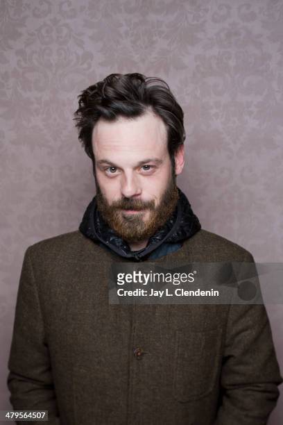 Scoot McNairy is photographed for Los Angeles Times on January 18, 2014 in Park City, Utah. PUBLISHED IMAGE. CREDIT MUST READ: Jay L. Clendenin/Los...