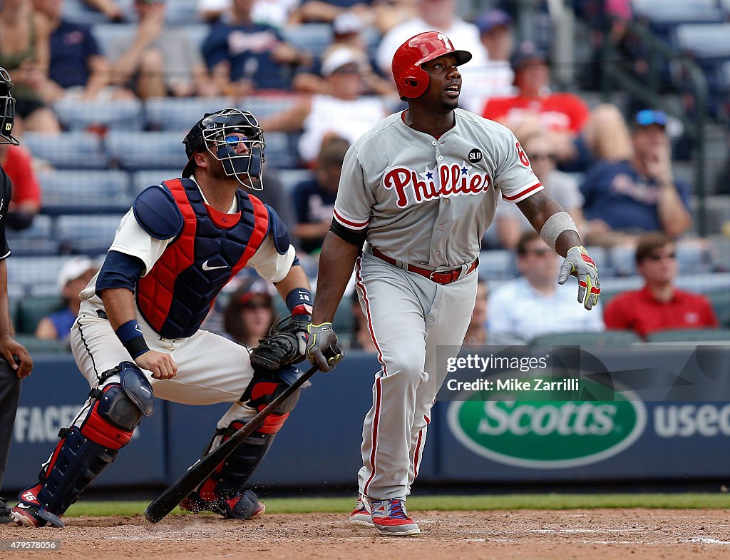 Philadelphia Phillies v Atlanta Braves
