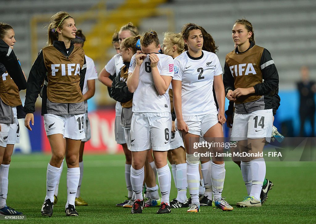 New Zealand v Spain: Group C - FIFA U-17 Women's World Cup Costa Rica 2014