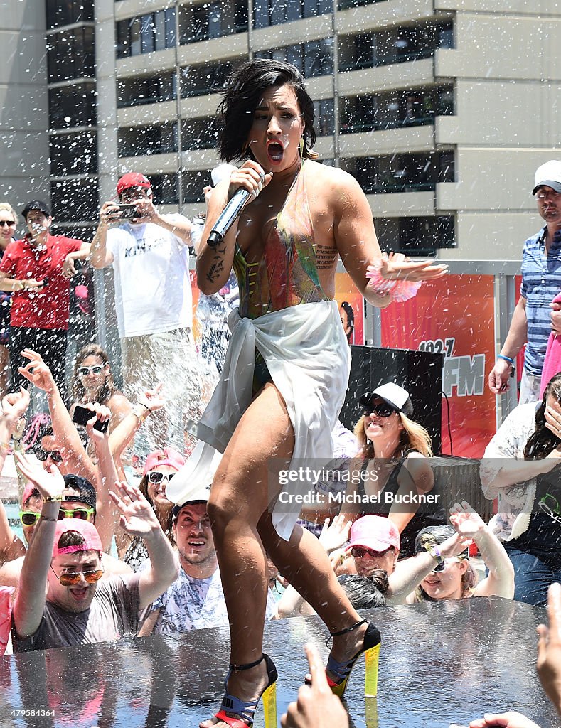 Demi Lovato's "Cool For The Summer" Pool Party