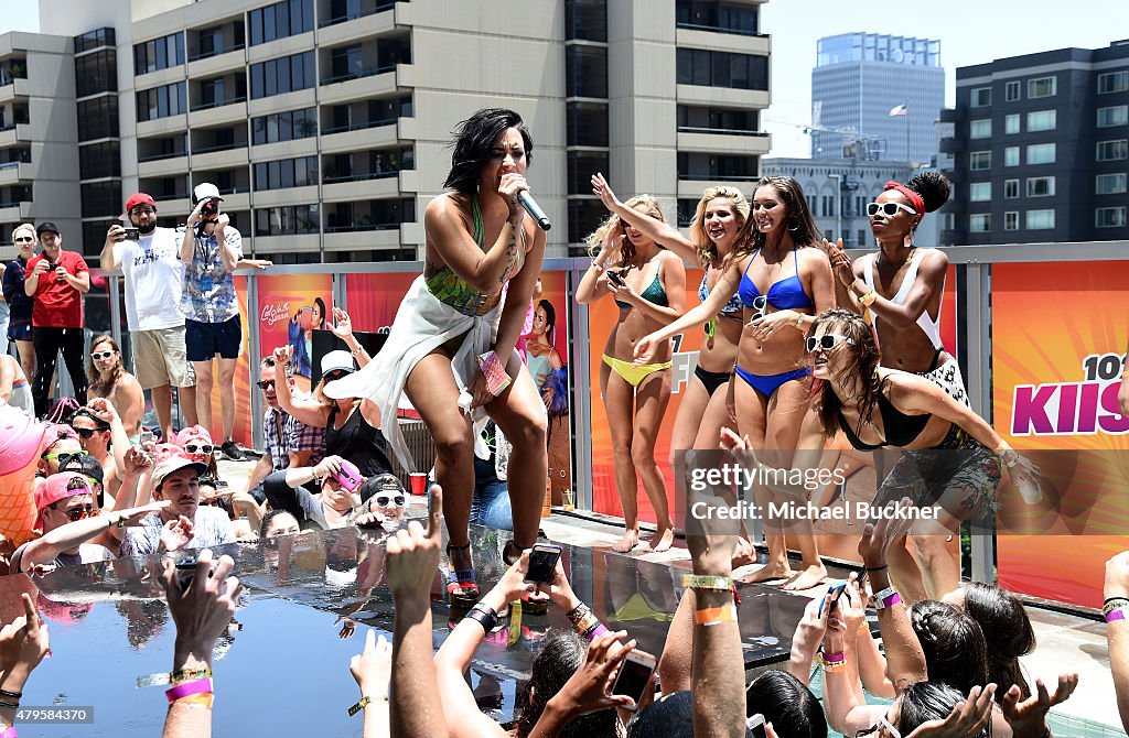 Demi Lovato's "Cool For The Summer" Pool Party