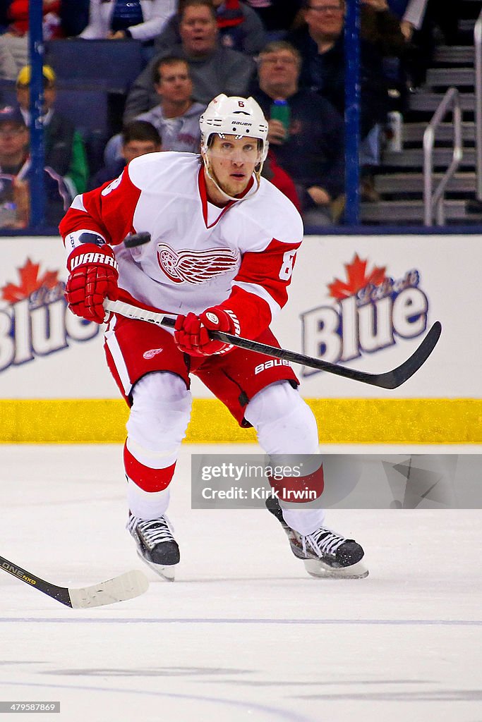 Detroit Red Wings v Columbus Blue Jackets