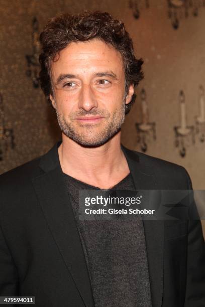 Gunther Gillian attends the NDF After Work Presse Cocktail at Parkcafe on March 19, 2014 in Munich, Germany.
