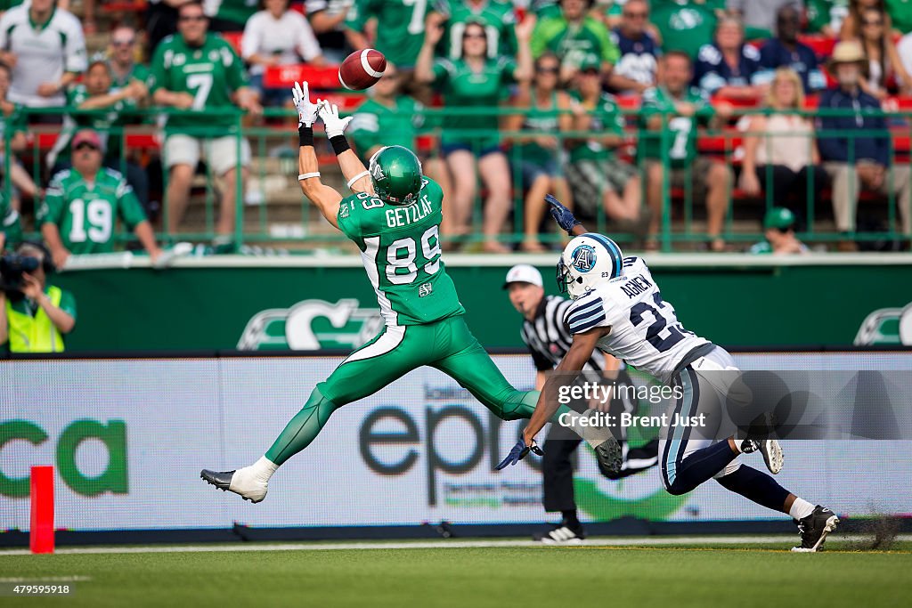 Toronto Argonauts v Saskatchewan Roughriders