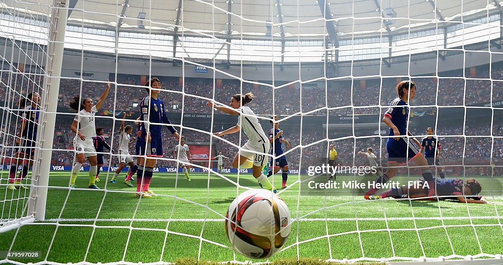 USA v Japan: Final - FIFA Women's World Cup 2015
