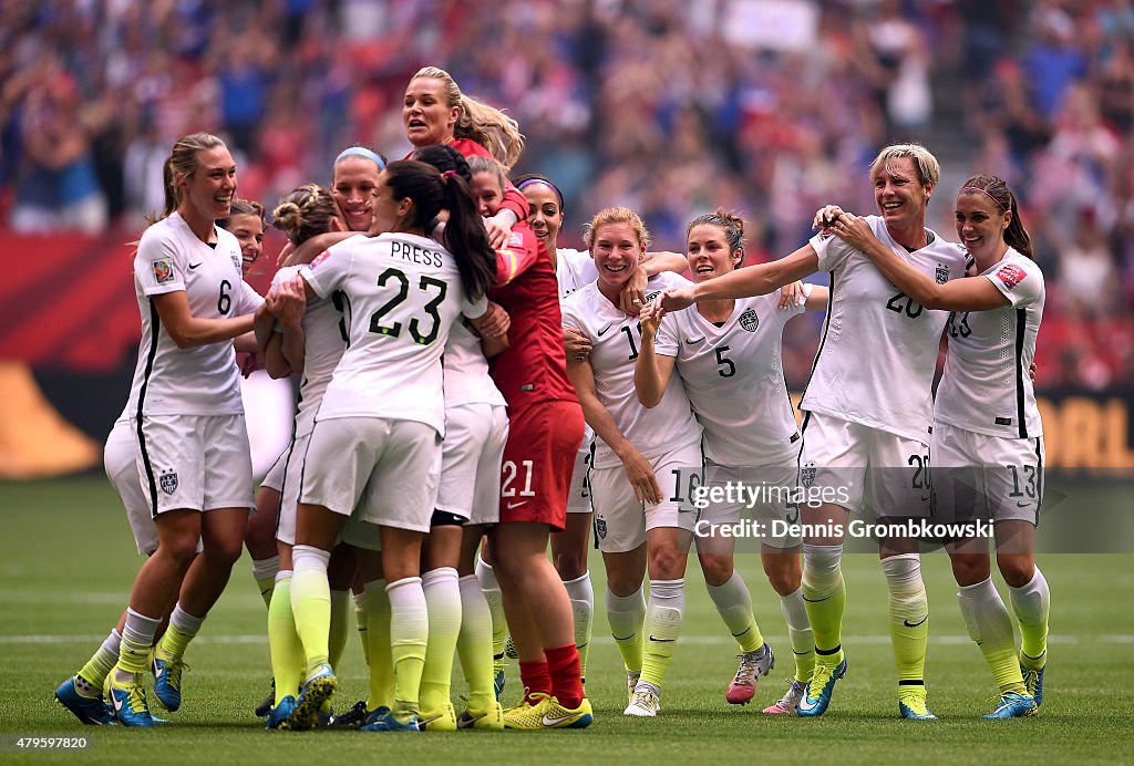 USA v Japan: Final - FIFA Women's World Cup 2015