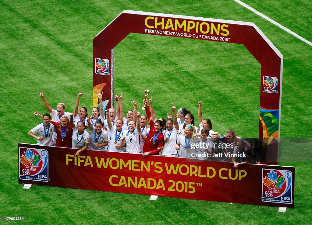 USA v Japan: Final - FIFA Women's World Cup 2015