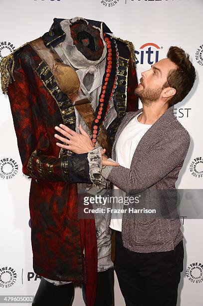 Actor Tom Mison arrives at The Paley Center for Media's PaleyFest 2014 Honoring "Sleepy Hollow" at Dolby Theatre on March 19, 2014 in Hollywood,...