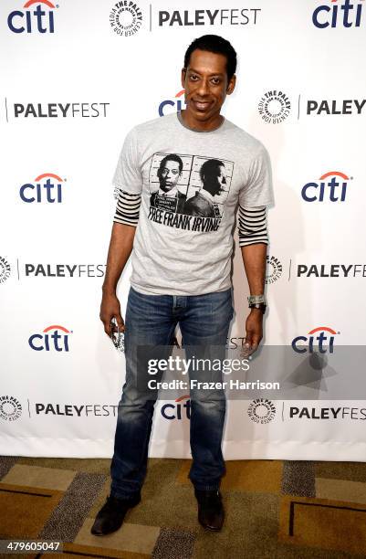 Actor Orlando Jones arrives at The Paley Center for Media's PaleyFest 2014 Honoring "Sleepy Hollow" at Dolby Theatre on March 19, 2014 in Hollywood,...