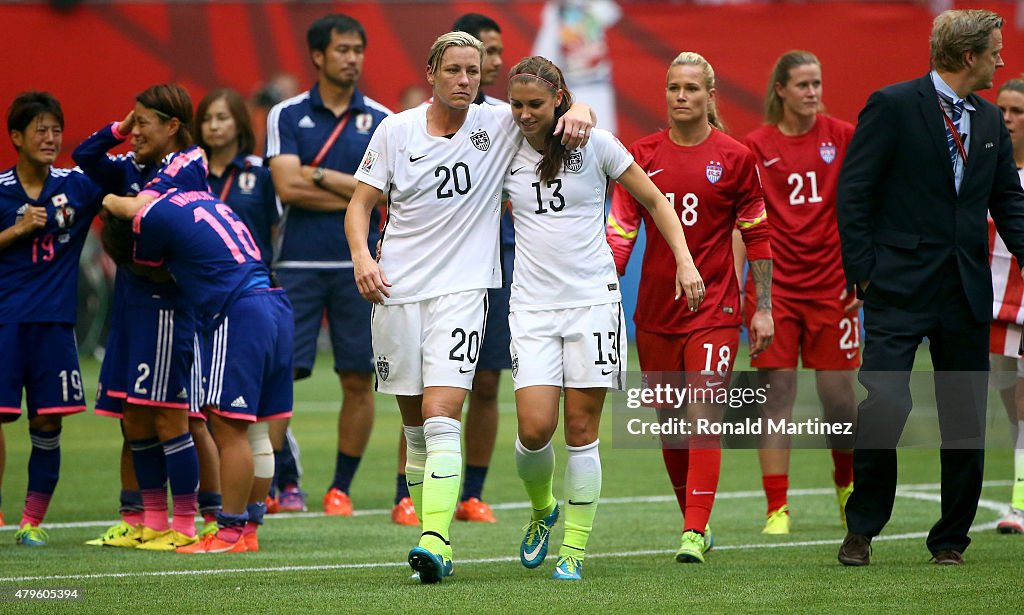 USA v Japan: Final - FIFA Women's World Cup 2015