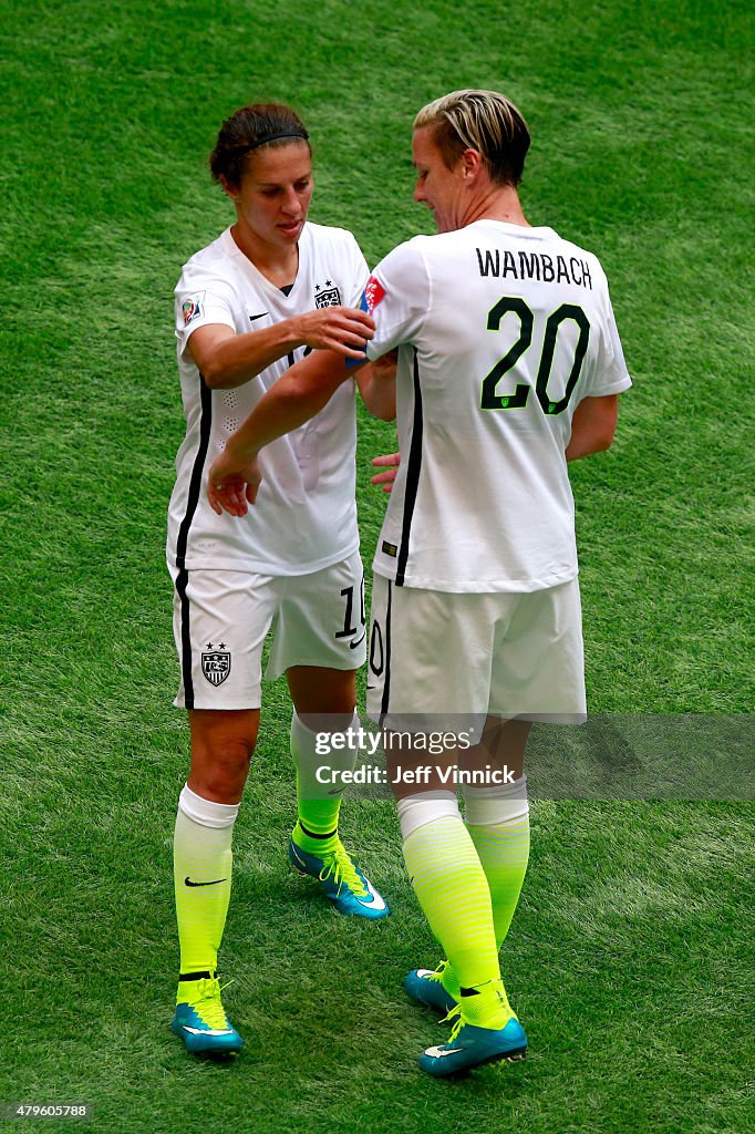 USA v Japan: Final - FIFA Women's World Cup 2015