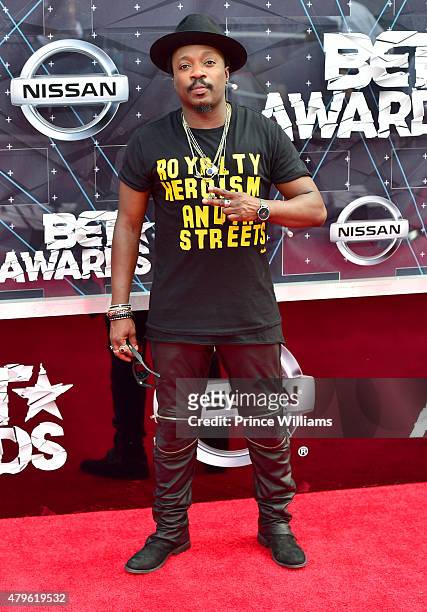 Anthony Hamilton attends the 2015 BET Awards on June 28, 2015 in Los Angeles, California.