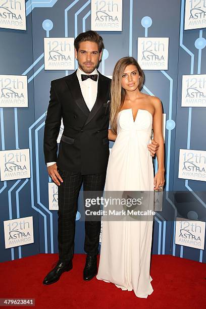 Didier Cohen arrives at the 12th ASTRA Awards at Carriageworks on March 20, 2014 in Sydney, Australia.