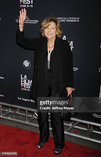 Actress Brenda Vaccaro attends the opening night premiere of 'Grandma' during the 2015 Los Angeles Film Festival at Regal Cinemas L.A. Live on June...