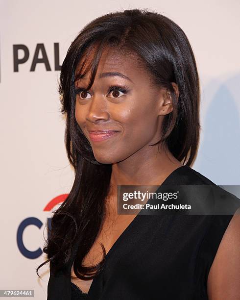 Actress Nicole Beharie attends the 2014 PaleyFest presentaion of "Sleepy Hollow" at Dolby Theatre on March 19, 2014 in Hollywood, California.