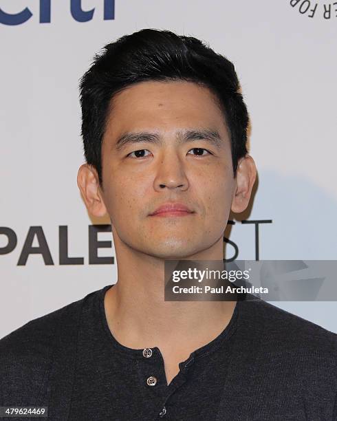 Actor John Cho attends the 2014 PaleyFest presentaion of "Sleepy Hollow" at Dolby Theatre on March 19, 2014 in Hollywood, California.